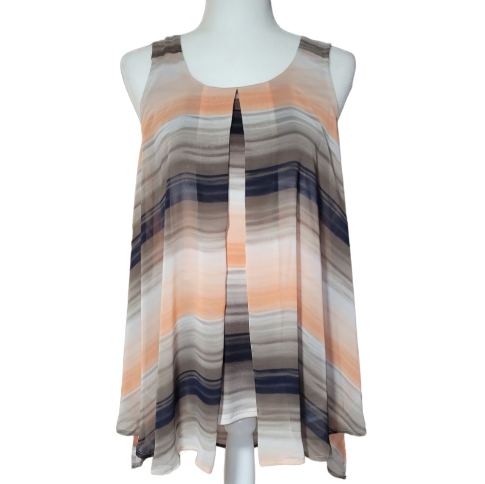 Roz & Ali sleeveless blouse